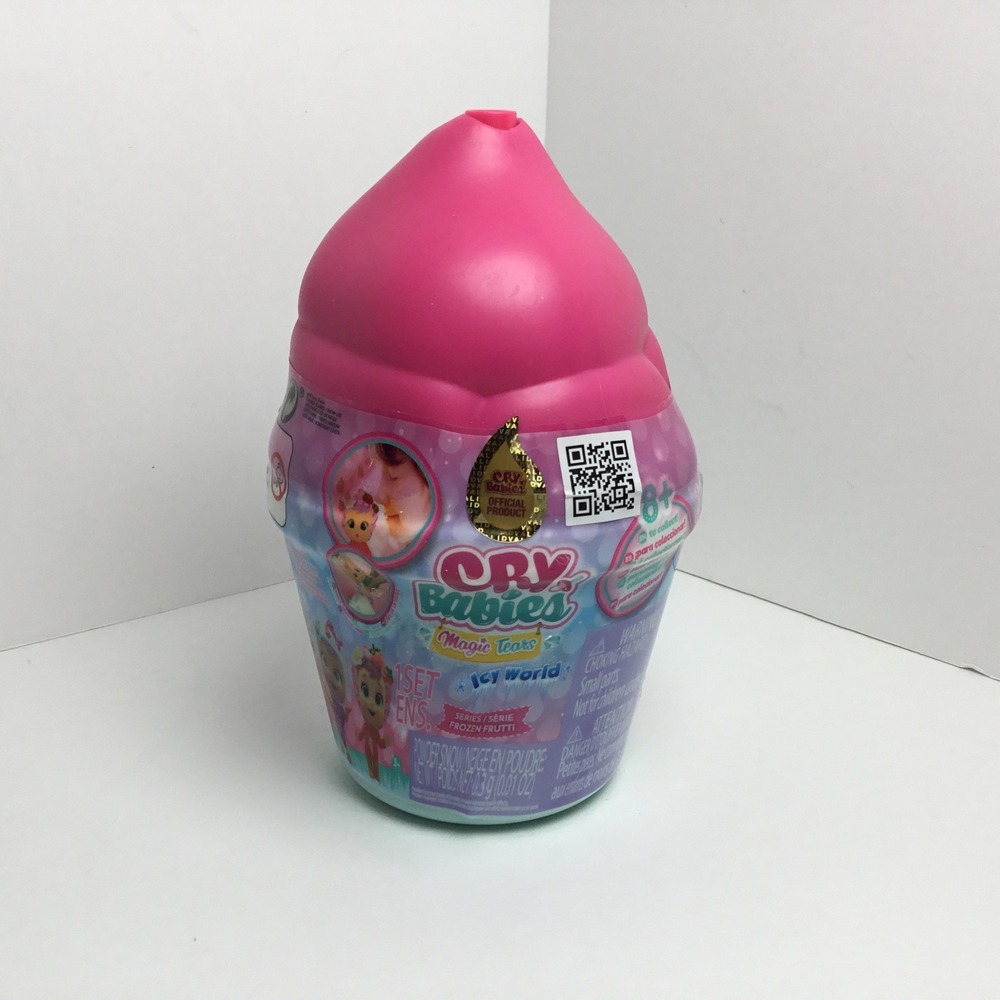 Cry Babies Magic Tears Icy World Frozen Frutti Doll Playset New